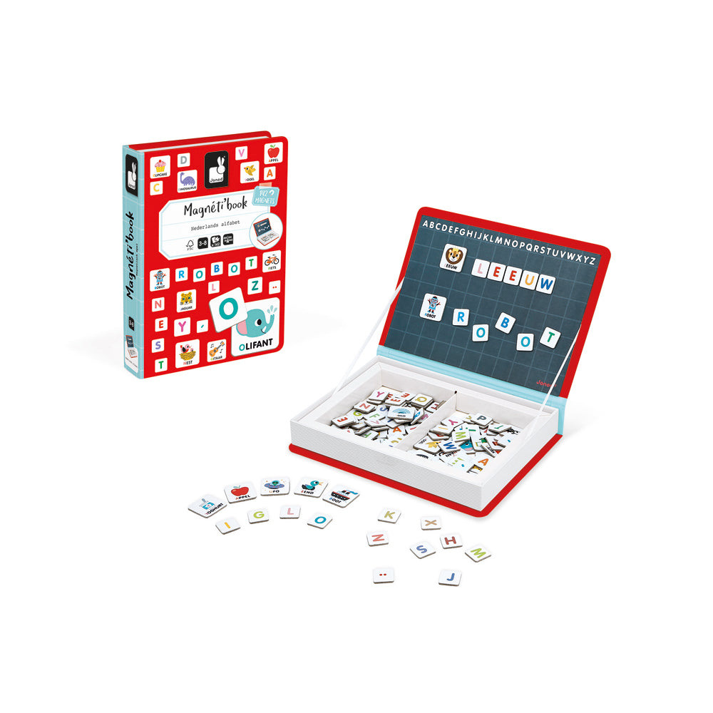 Buy JANOD magnetic book alphabet NL 3yrs+