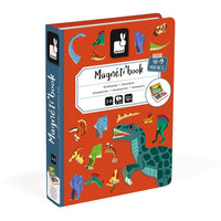 JANOD magnetic book dinosaur 3yrs+