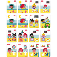 JANOD magnetic book watch the clock 3 yrs+