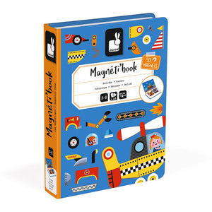 JANOD magnetic book vehicles 3yrs+