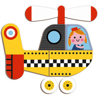 JANOD magnetic book vehicles 3yrs+