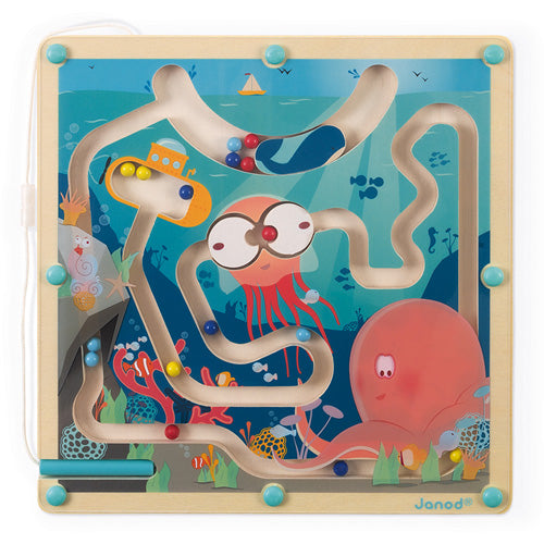 Buy JANOD magnetic maze ocean 2yrs+