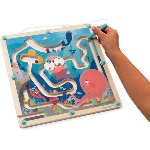 JANOD magnetic maze ocean 2yrs+ 3700217353124