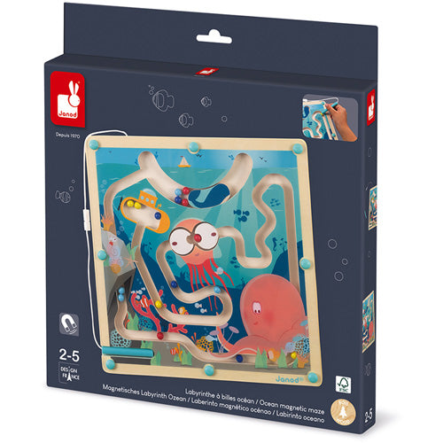 JANOD magnetic maze ocean 2yrs+
