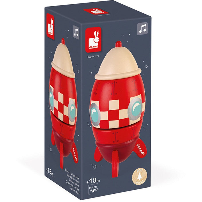 JANOD music box rocket