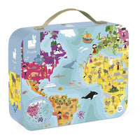 JANOD puzzle Earth 6 yrs / 208 pcs