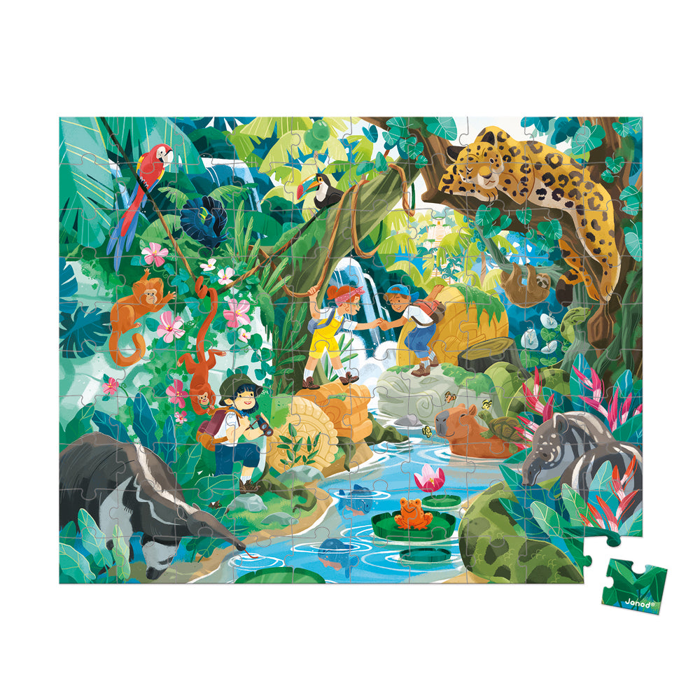 Buy JANOD puzzle Adventure 6yrs+ / 100 pcs