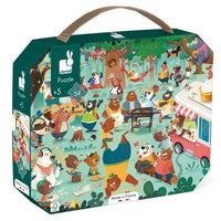 JANOD puzzle Bear family 5yrs+ / 54 pcs
