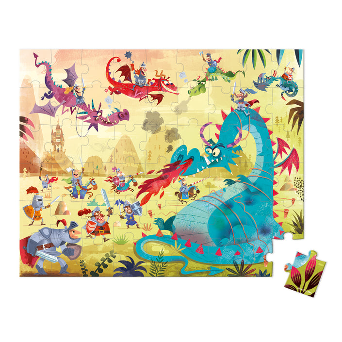 JANOD puzzle Dragons 5yrs+ / 54 pcs