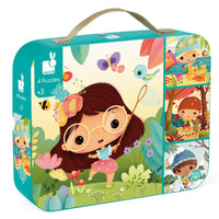 JANOD puzzle Seasons 3yrs+/ 6-9-12-16 pcs