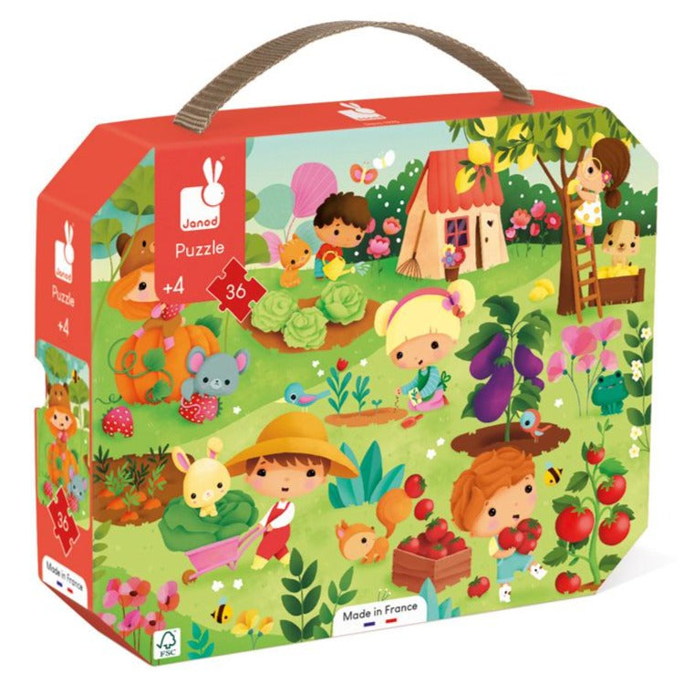JANOD puzzle Garden 4yrs+ / 36 pcs