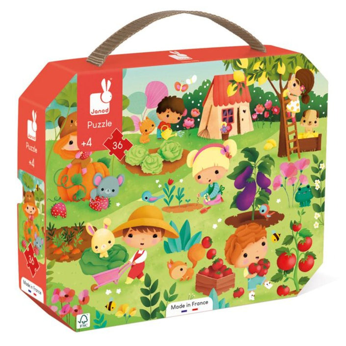 JANOD puzzle Garden 4yrs+ / 36 pcs