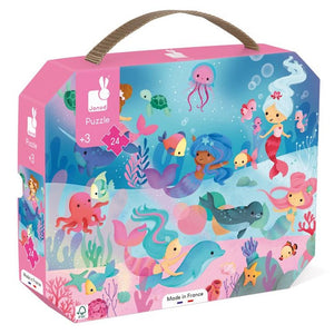 JANOD puzzle Mermaids 3yrs+/ 24 pcs