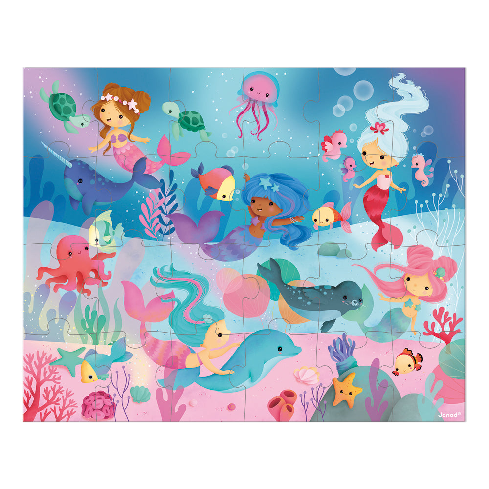 JANOD puzzle Mermaids 3yrs+/ 24 pcs