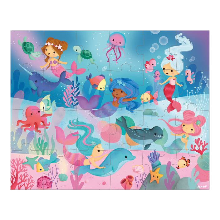 JANOD puzzle Mermaids 3yrs+/ 24 pcs