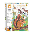 JANOD painting by numbers Woodland animals 7yrs+