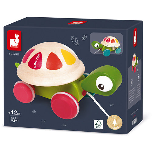 Buy JANOD pull figure turtle 1 yr+