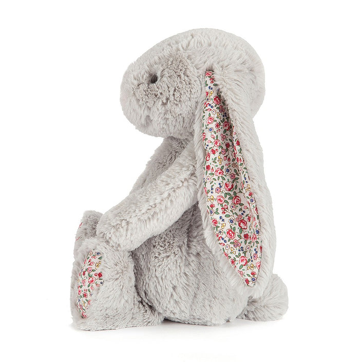 Jellycat cuddly toy Blossom bunny silver