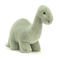 Jellycat cuddly toy Fossilly Brontosaurus