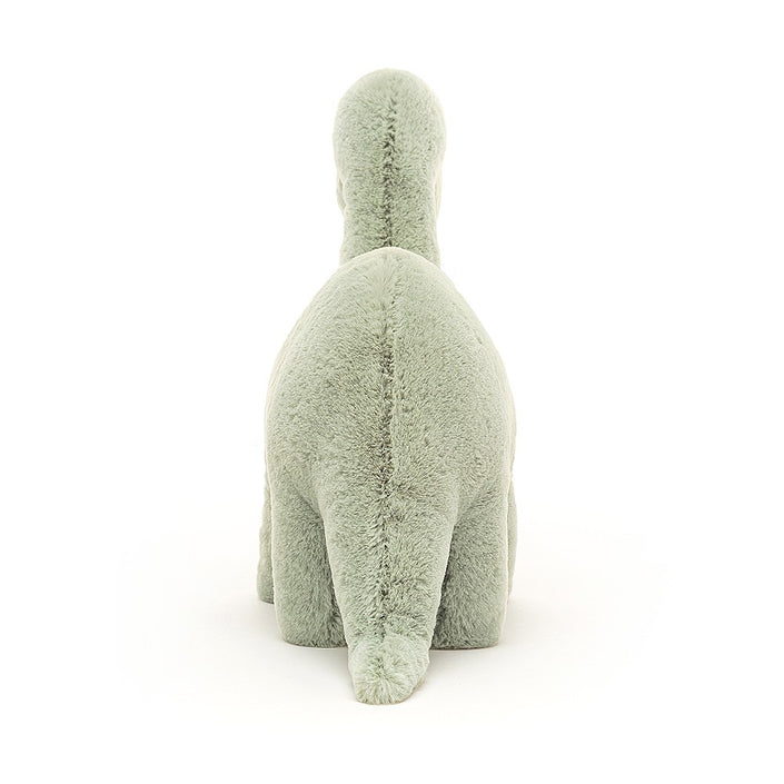 Jellycat cuddly toy Fossilly Brontosaurus