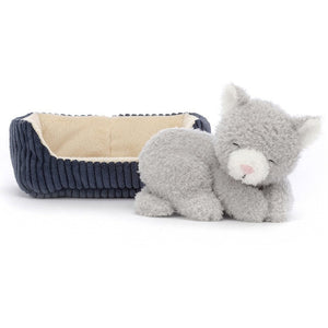 Jellycat plush Napping Nipper Cat