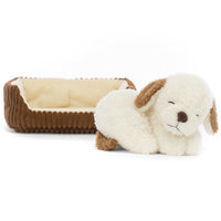 Jellycat cuddly toy Napping Nipper Dog