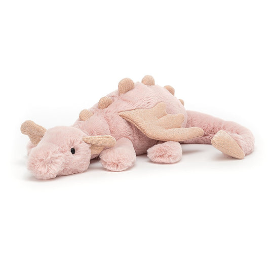 Jellycat cuddly toy Rose Dragon little