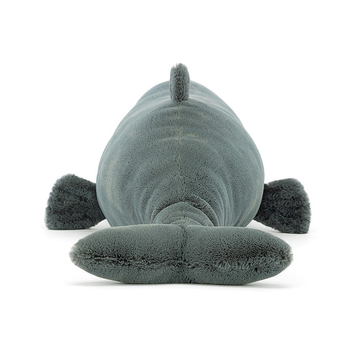 Jellycat hug Sullivan the sperm whale