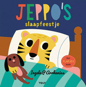 Jeppo's slumber party flap book 1 yr +