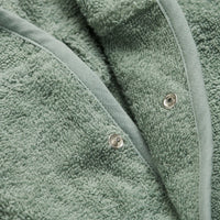 Jollein bathrobe ash green 1 yr+