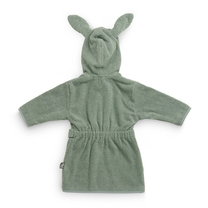 Jollein bathrobe ash green 1 yr+