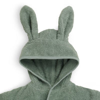 Jollein bathrobe ash green 1 yr+