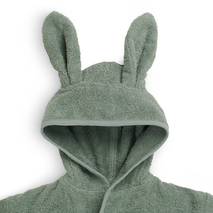 Jollein bathrobe ash green 1 yr+