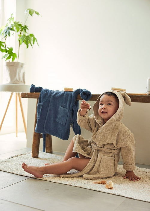 Jollein bathrobe nougat 1 yr+