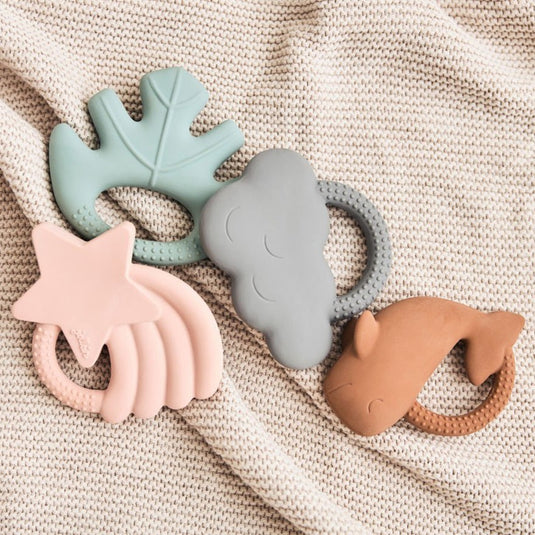 Jollein teether cloud storm grey