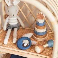 Jollein teether moon jeans blue