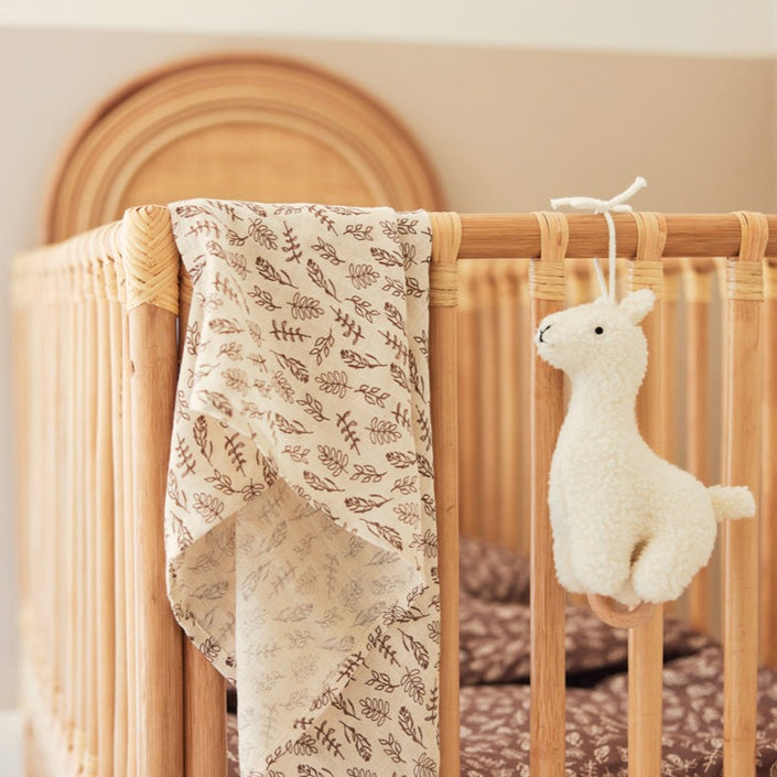 Jollein music box lama off-white