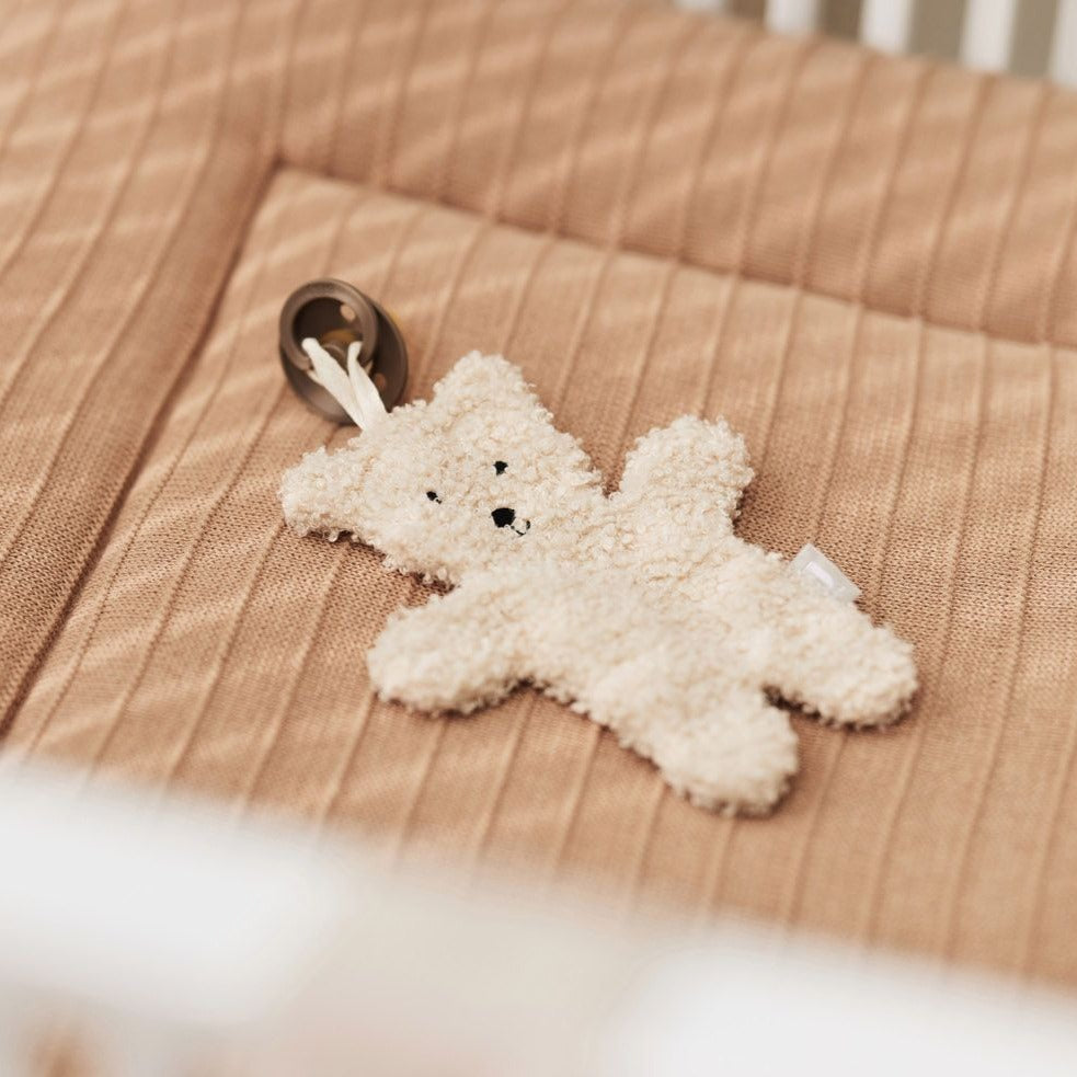 Buy Jollein pacifier cloth bear natural