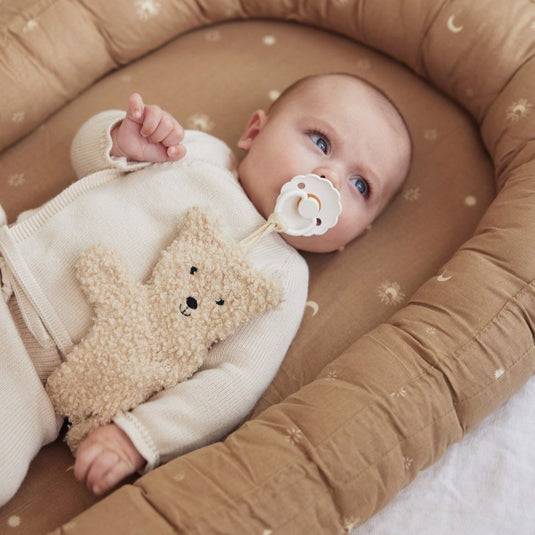 Jollein pacifier cloth bear natural