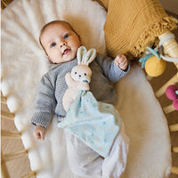 Kaloo cuddly cloth rabbit Carre Douceur green