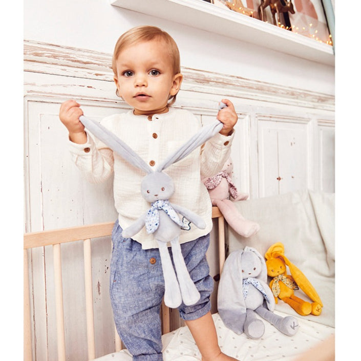 Kaloo cuddly toy rabbit Lapinoo blue