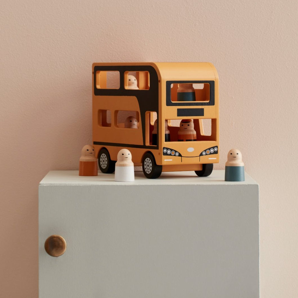 Kids Concept double-decker Aiden 3 yrs+ grenen + locust hout + grenen