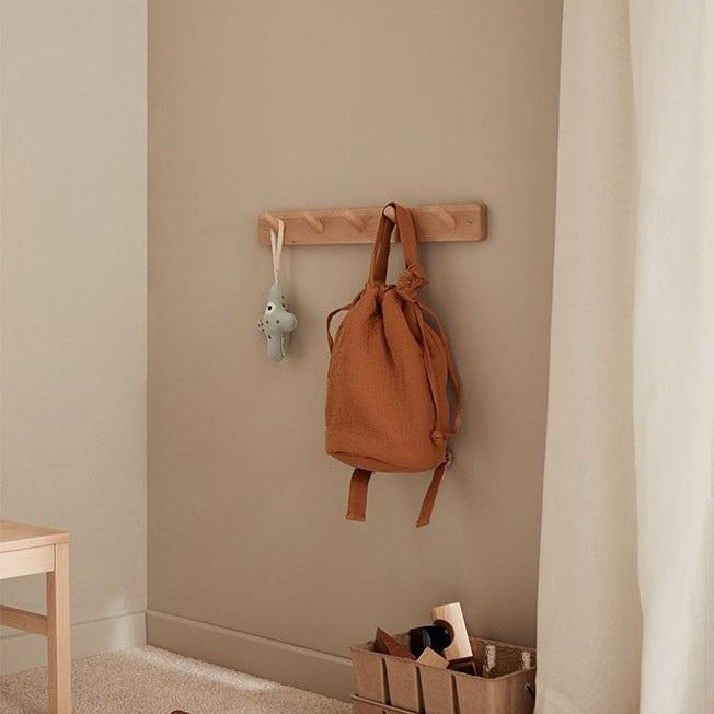 Kids Concept coat rack bamboo 5 hooks 1000627