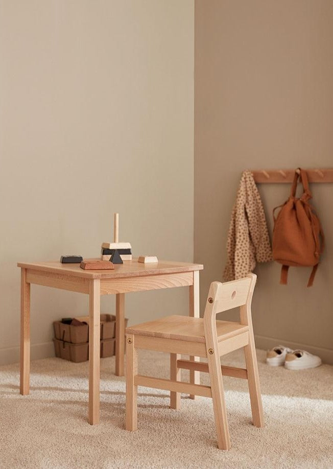 Kids Concept coat rack bamboo 5 hooks bamboe