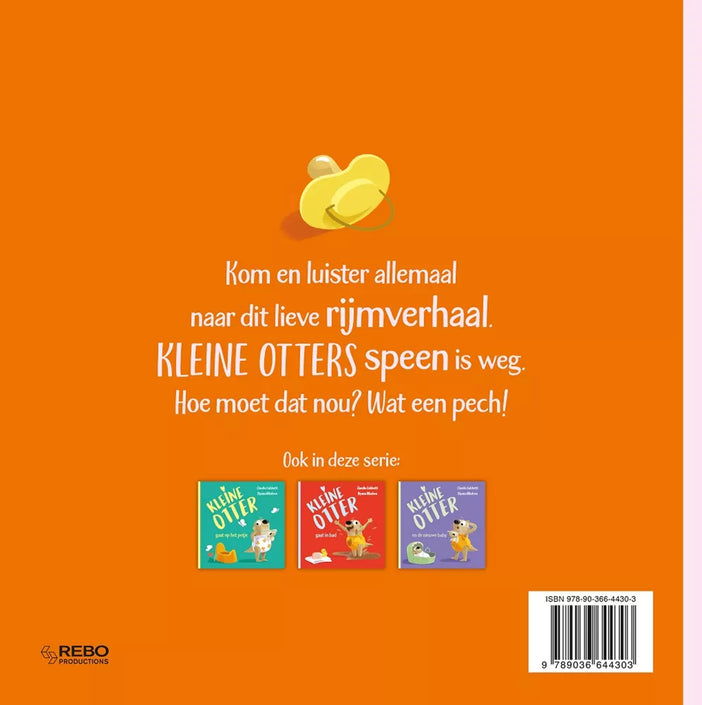 Little otter no longer needs a pacifier 2 yrs+