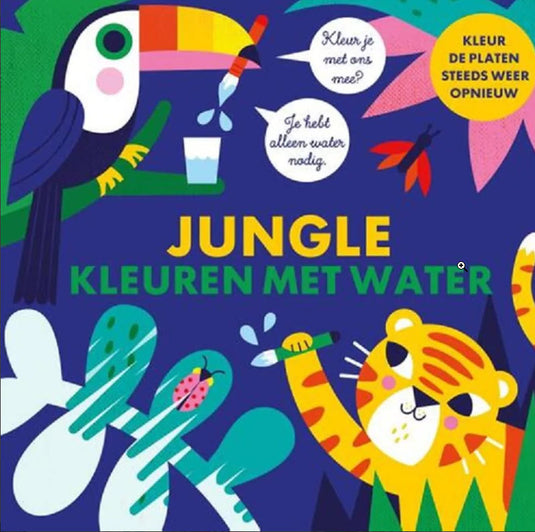 Coloring with water Jungle 3 yrs+