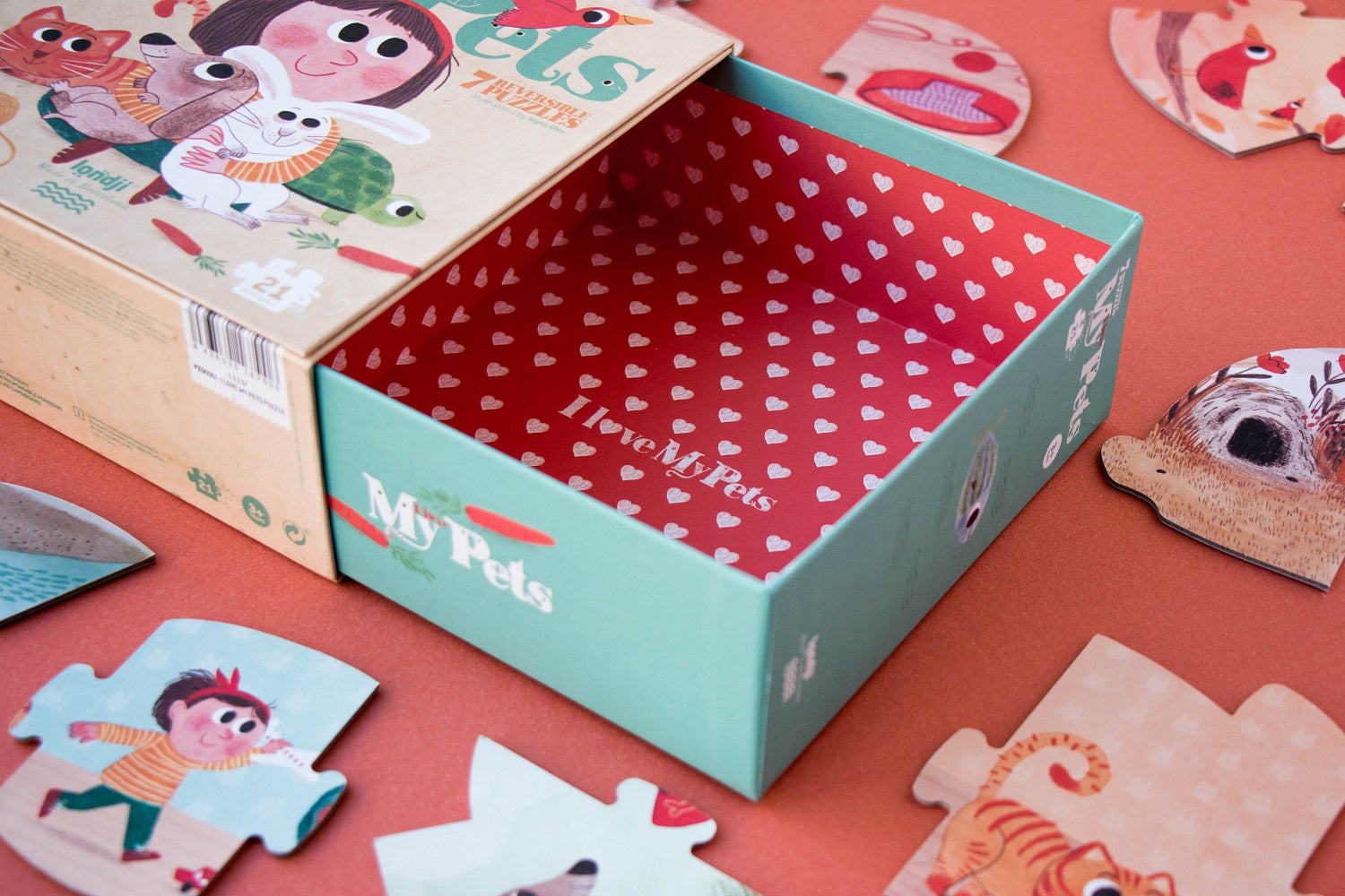 LONDJI puzzle my pets 3 yrs+ / 7 x 3 pcs