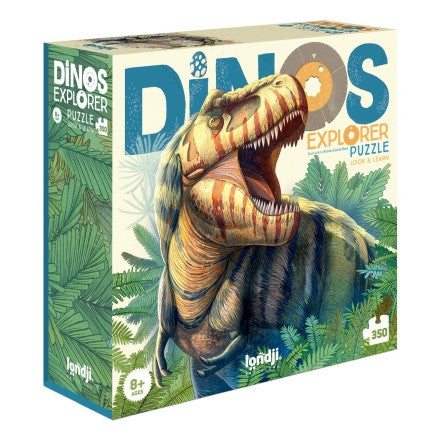 Puzzle 350 pièces Dinos Explorer - Londji