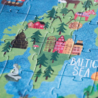 LONDJI puzzle discover Europe 6yrs+ / 200 pcs