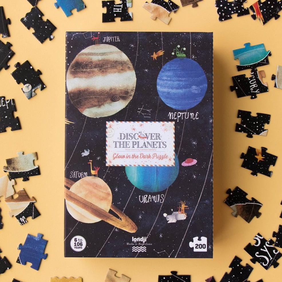 LONDJI puzzle discover the planets 6 yrs+ / 200 pcs 8436530168743
